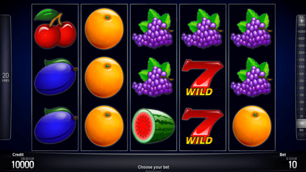 Blazing Fruits Pro 20