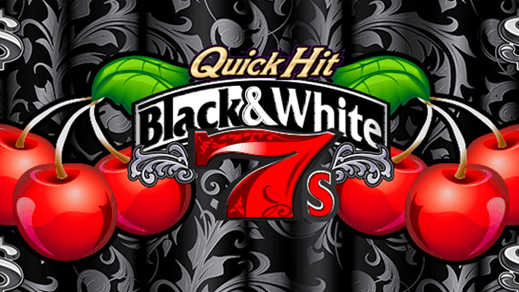 Quick Hit Platinum Black & White 7s Wild Jackpot