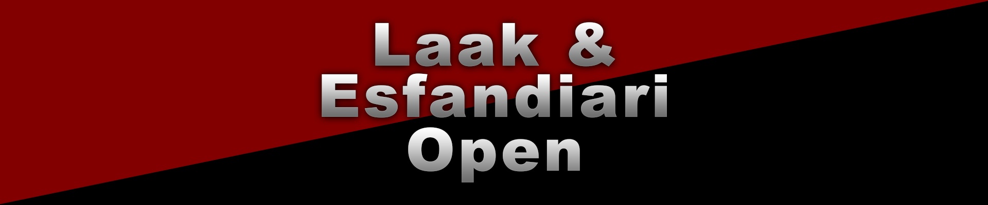 Laak & Esfandiari Open 2012