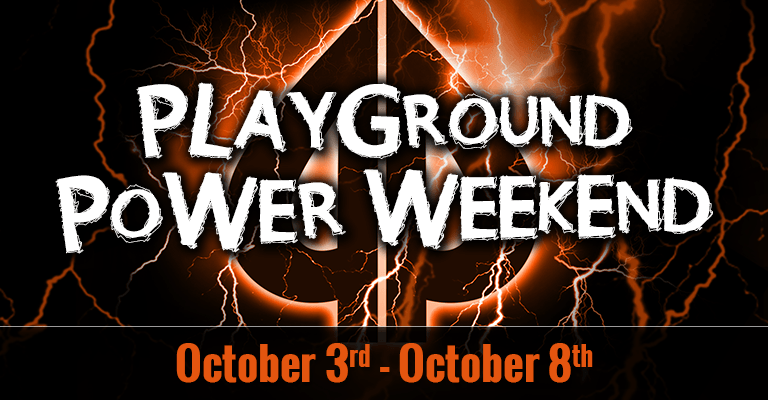 Playground Power Weekend October 2018