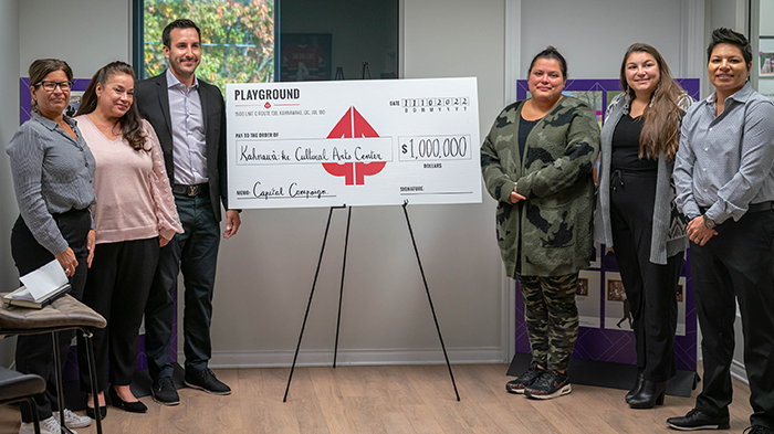 $1 Million donation towards Kahnawake Cultural Arts Center